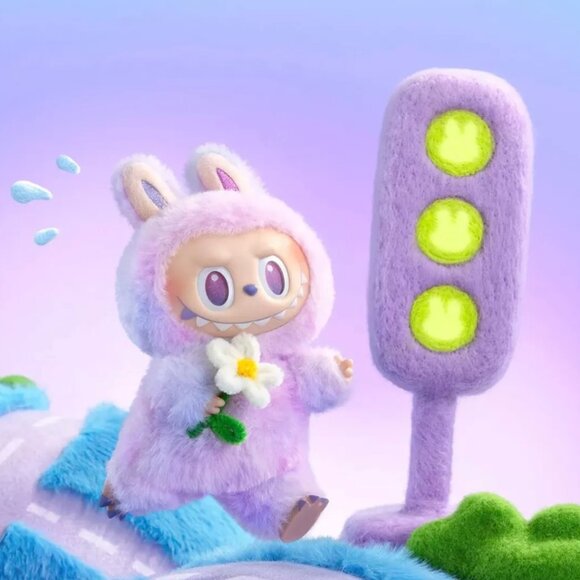 Authentic Pop Mart Monsters Big Into Energy Labubu Plush Pendant LUCK SEALED - Picture 3 of 10